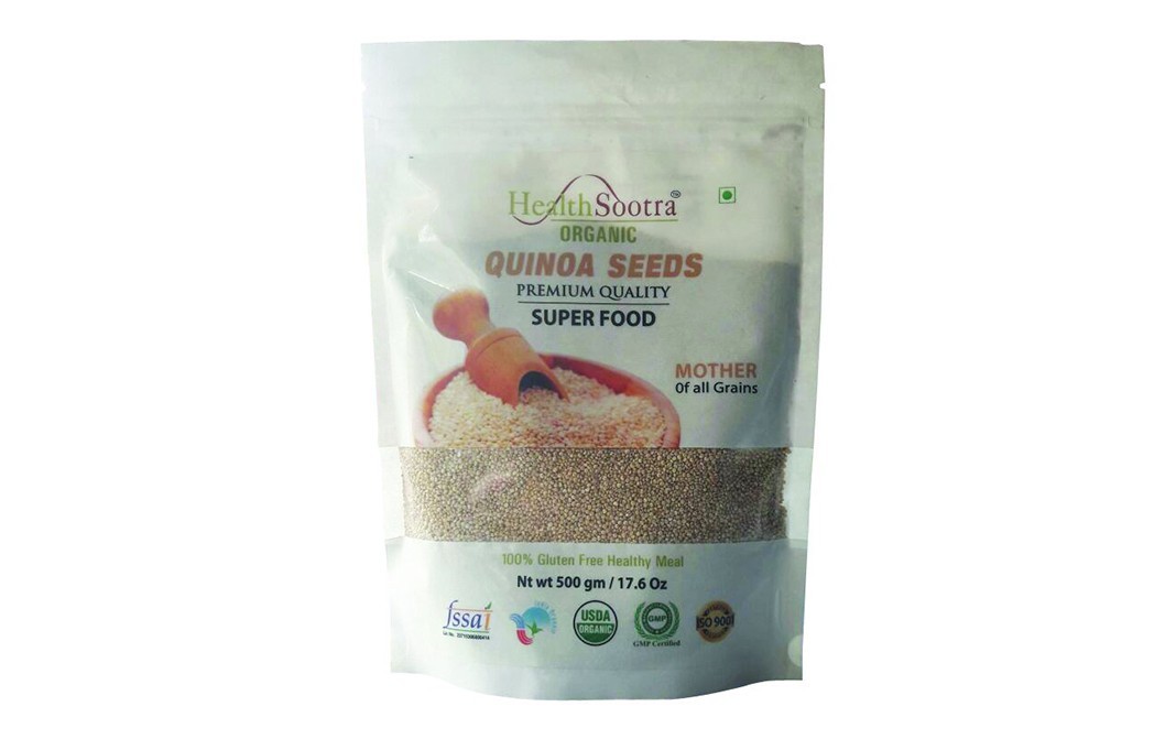 Healthsootra Quinoa Seeds Premium Quality Super Food    Pack  500 grams